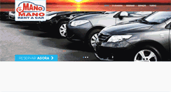 Desktop Screenshot of manoamanorentacar.com.br